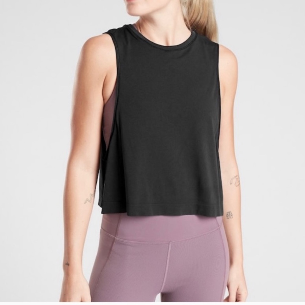Athlete crop tank